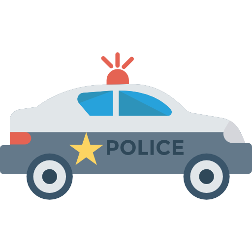 Police car - Free transport icons