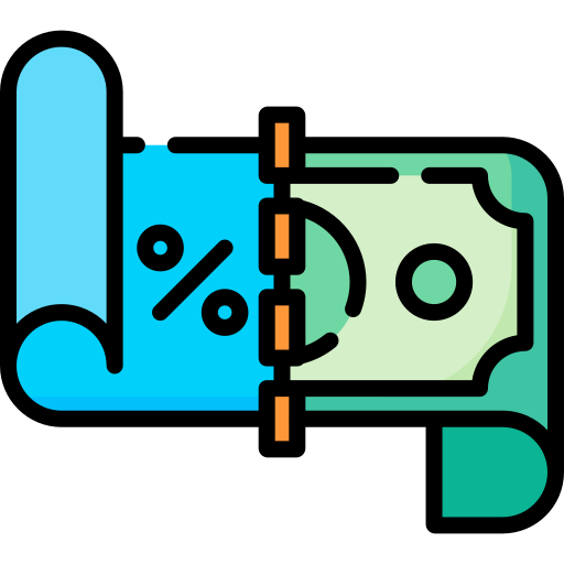 impuesto icono gratis