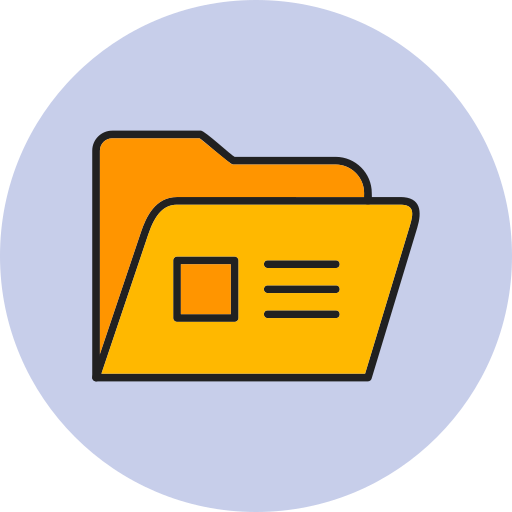 Folder Generic Circular icon