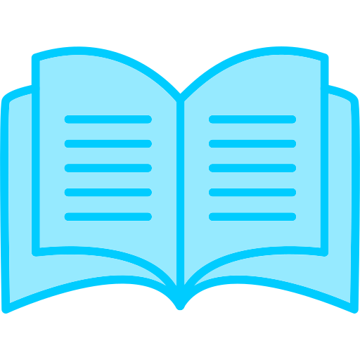 libro abierto icono gratis