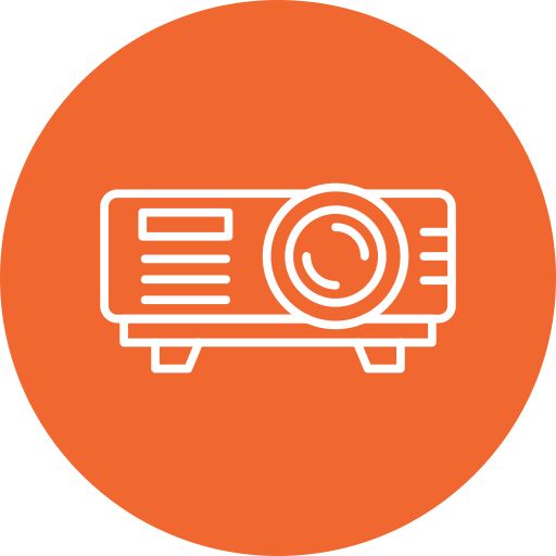 video proyector icono gratis