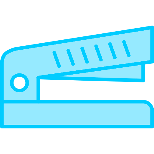 Stapler Generic Blue icon