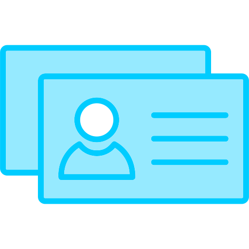 Визитные карточки бесплатно иконка Визитные карточки бесплатно иконка