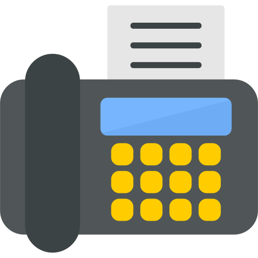 Fax machine free icon
