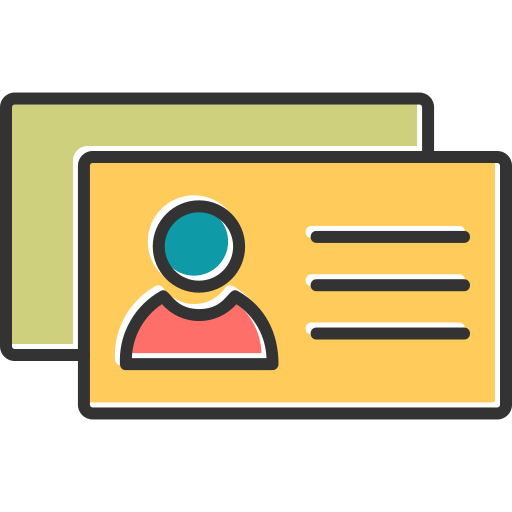 Визитные карточки бесплатно иконка Визитные карточки бесплатно иконка