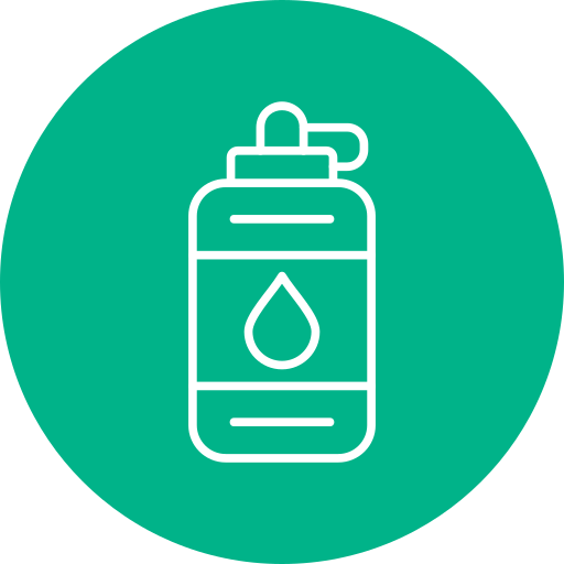 botella de agua icono gratis