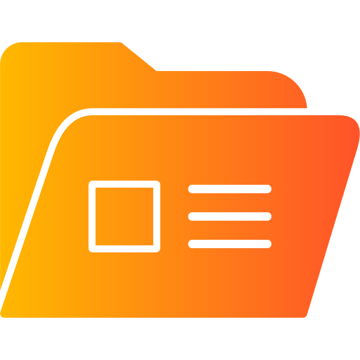 Folder Generic Flat Gradient icon