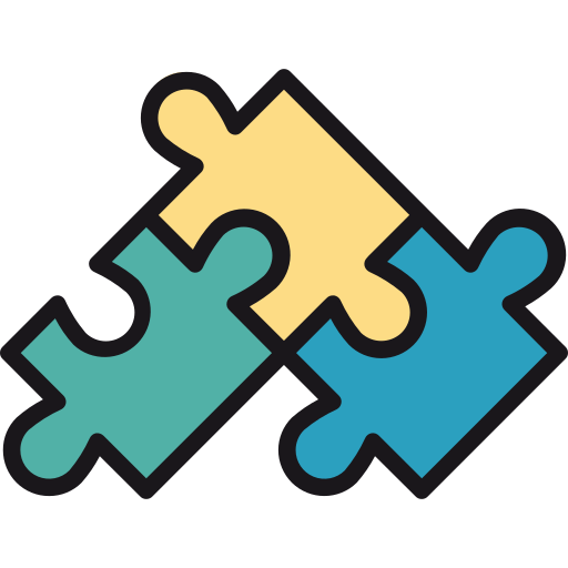 Puzzle Generic Outline Color icon