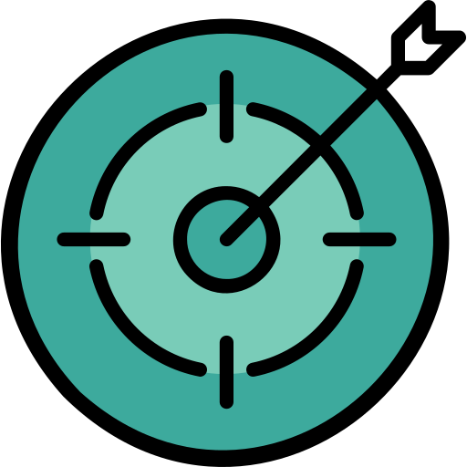 Target Generic Outline Color icon