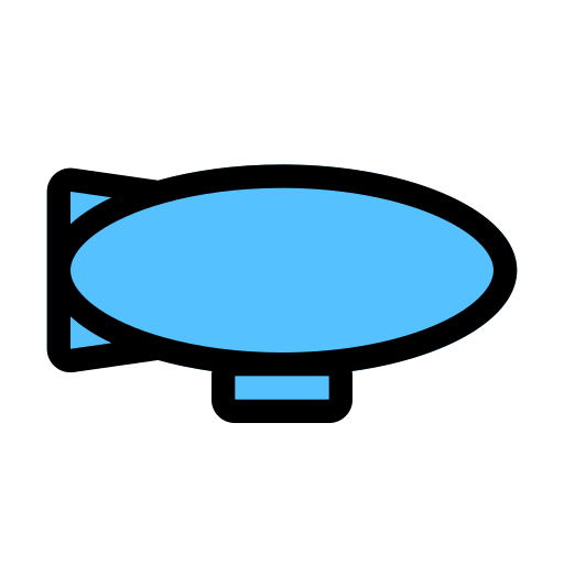 Aircraft Generic Outline Color Icon