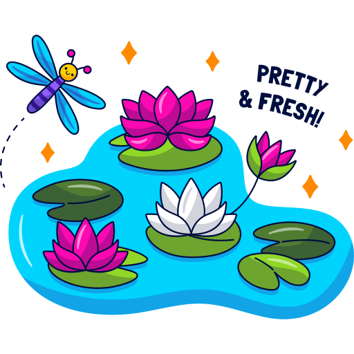 flores grátis figurinha