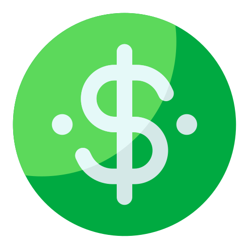 Dollar free icon