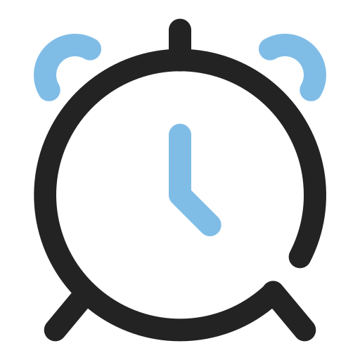 Alarm free icon