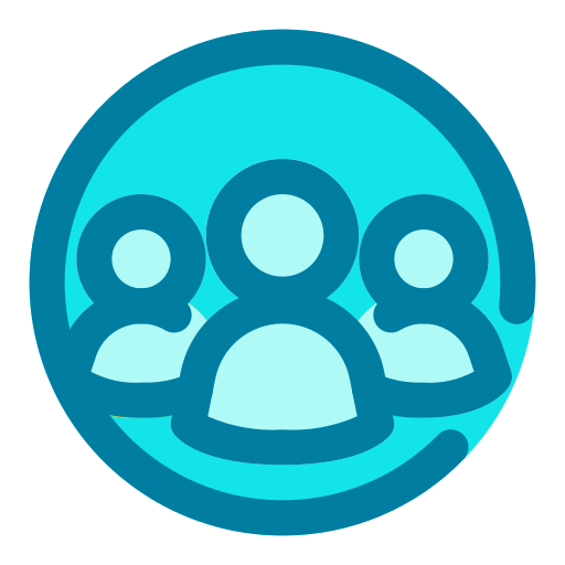 Group Generic Blue icon