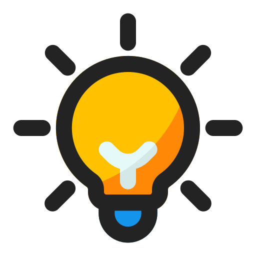 Light bulb Generic Outline Color icon