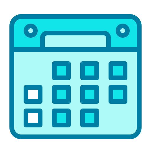 calendario icono gratis