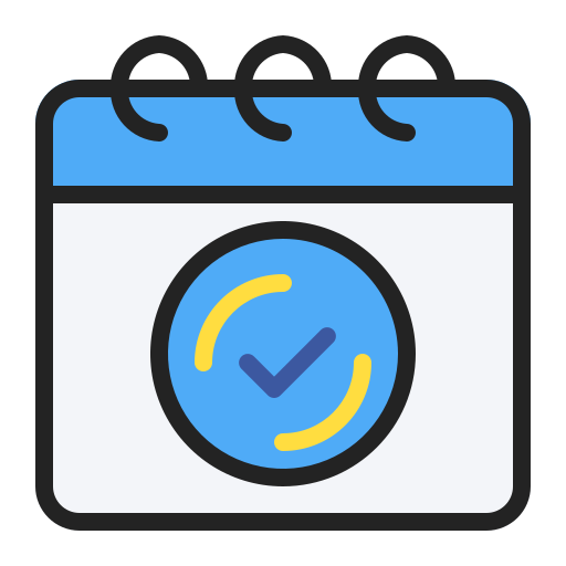 Checklist - Free time and date icons