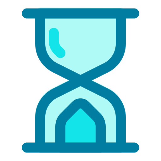 reloj de arena icono gratis