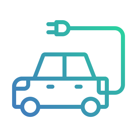 Electric car Generic Gradient icon