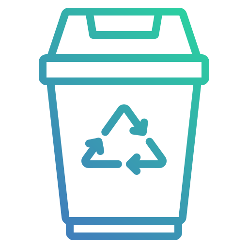 papelera de reciclaje icono gratis