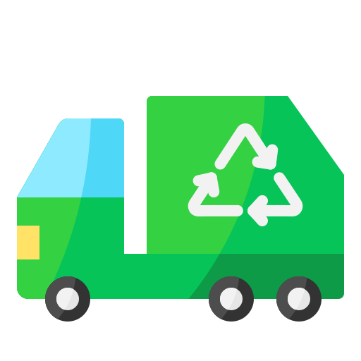 Garbage truck Generic Flat icon