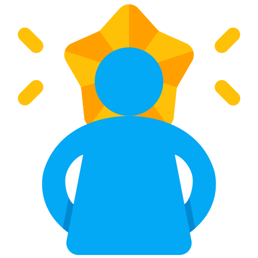 Confidence free icon Confidence free icon