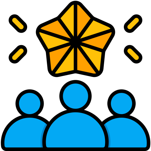 opinión del cliente icono gratis