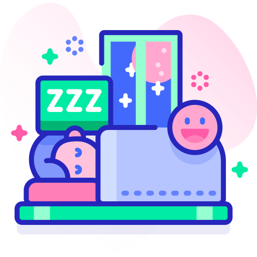 dormido icono gratis