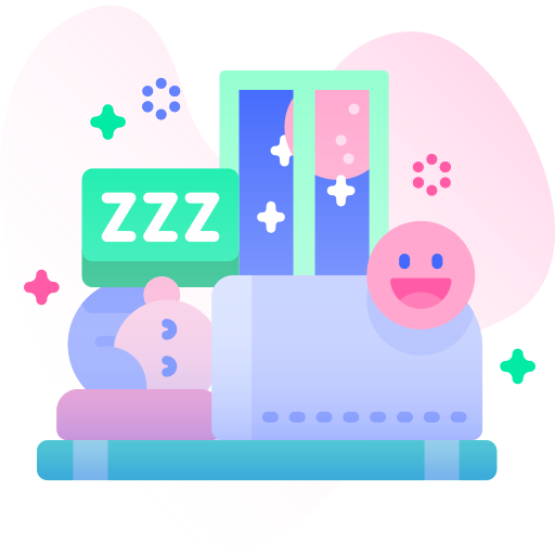 dormido icono gratis