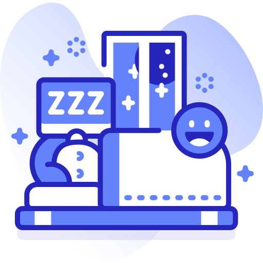 dormido icono gratis