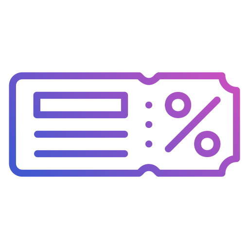 Voucher free icon