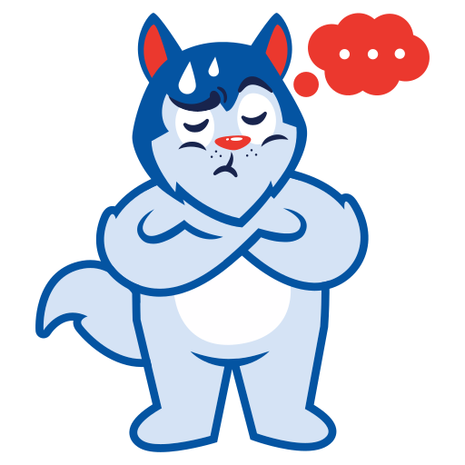 Thinking free sticker Thinking free sticker