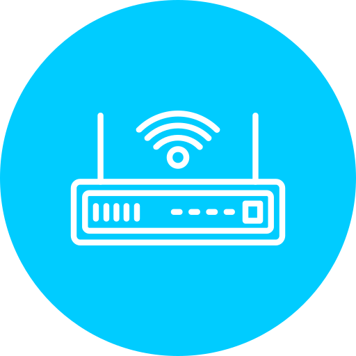 router inalámbrico icono gratis