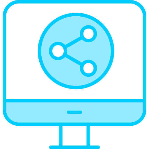 compartir datos icono gratis