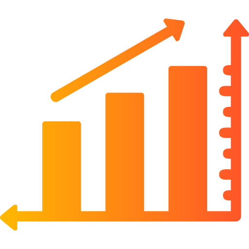 Statistics Generic Flat Gradient icon