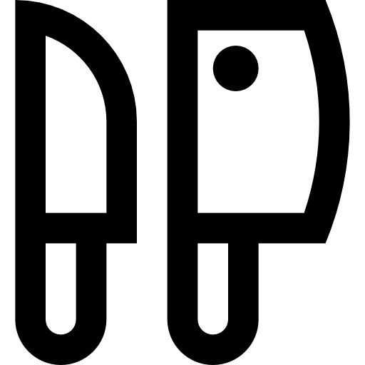 Столовые приборы бесплатно иконка