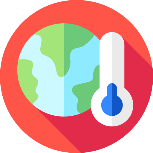 baja temperatura icono gratis