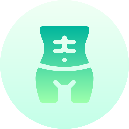 Body Basic Gradient Circular icon