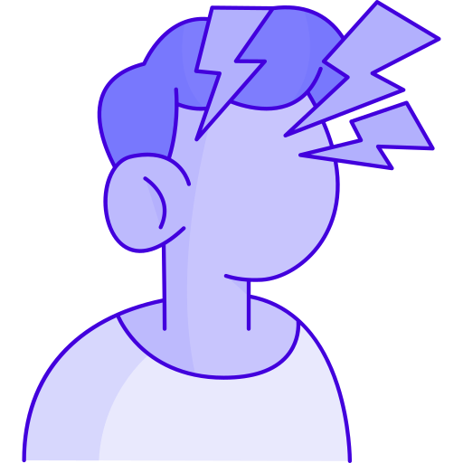 Headache Generic Outline Color icon