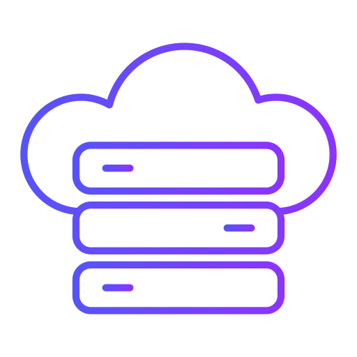 servidor en la nube icono gratis