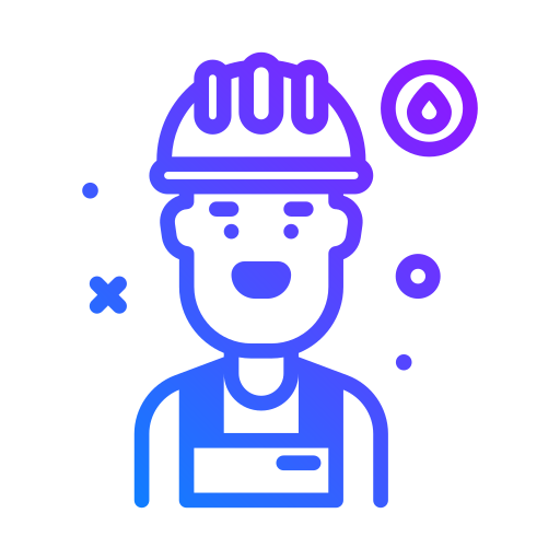 Worker Generic Gradient icon