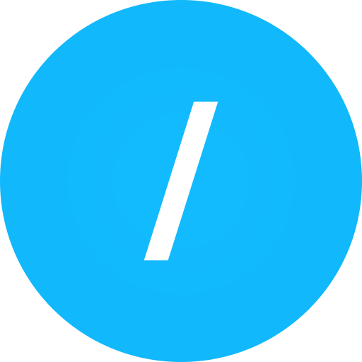 Slash free icon Slash free icon