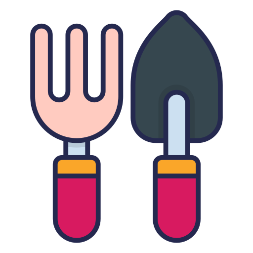 Trowel Generic Outline Color icon