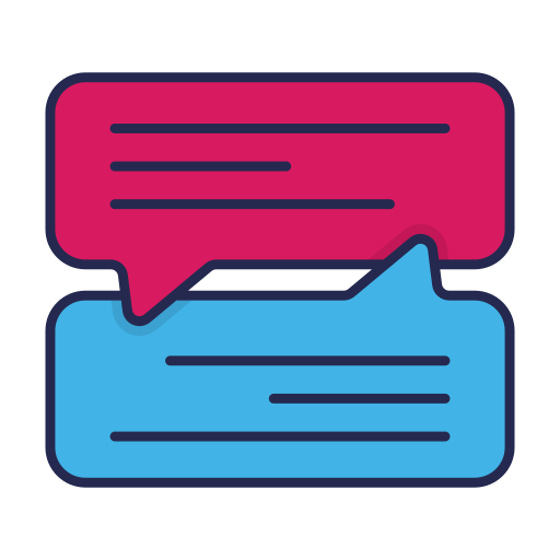 conversation Icône gratuit conversation Icône gratuit