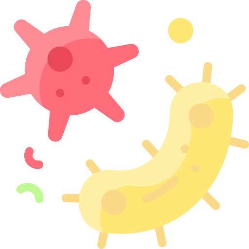 bacterias icono gratis