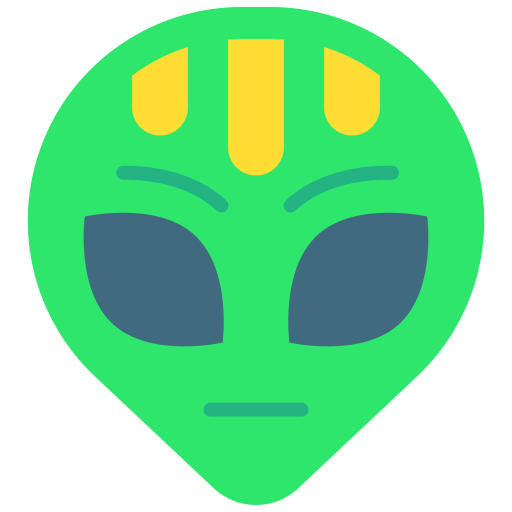 extraterrestre icono gratis