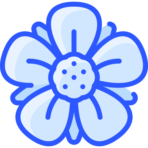 flores de fresa icono gratis