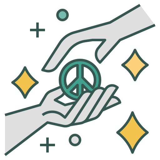 Peace free icon