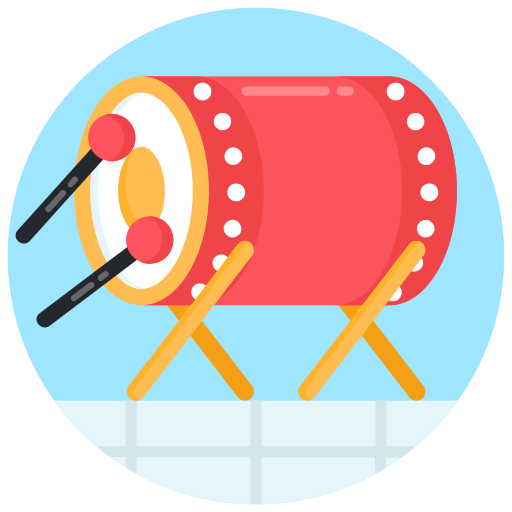 Bedug free icon Bedug free icon