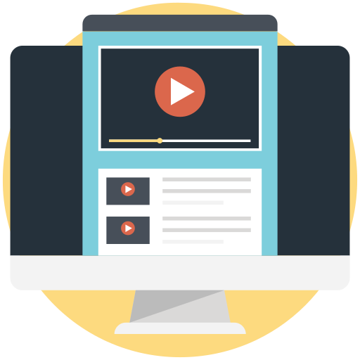 vídeo marketing icono gratis